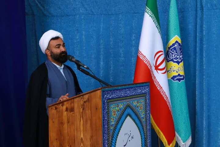 تصاویر/ آیین تکریم و معارفه امام جمعه بخش قلعه قاضی