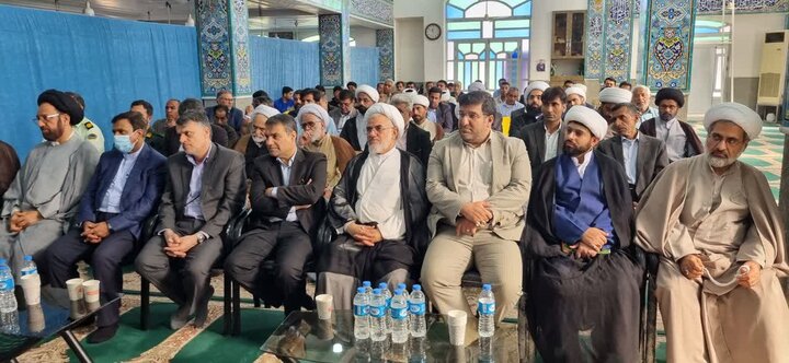 تصاویر/ آیین تکریم و معارفه امام جمعه بخش قلعه قاضی