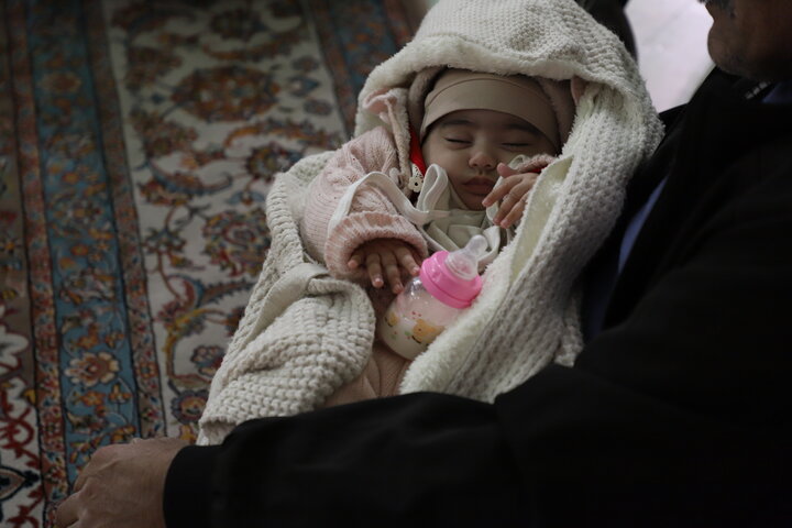 حال و هوای حرم در شب ولادت امام محمد باقر (ع) و شب یلدا