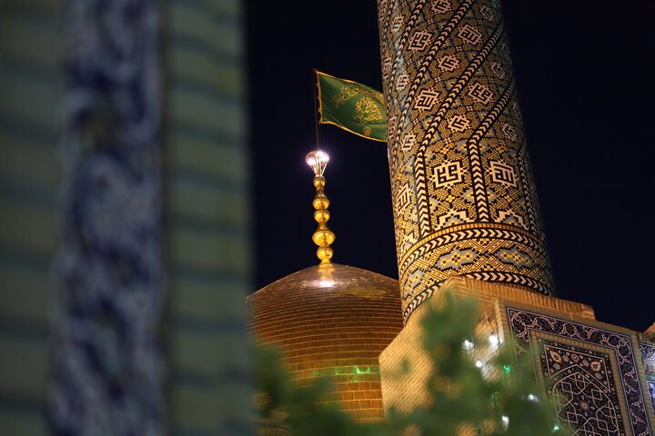 حال و هوای حرم در شب ولادت امام محمد باقر (ع) و شب یلدا