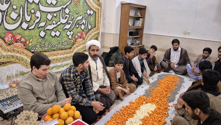 تصاویر/ دورهمی یلدایی طلبگی مدرسه علمیه آیت‌الله مصطفوی(ره) کاشان
