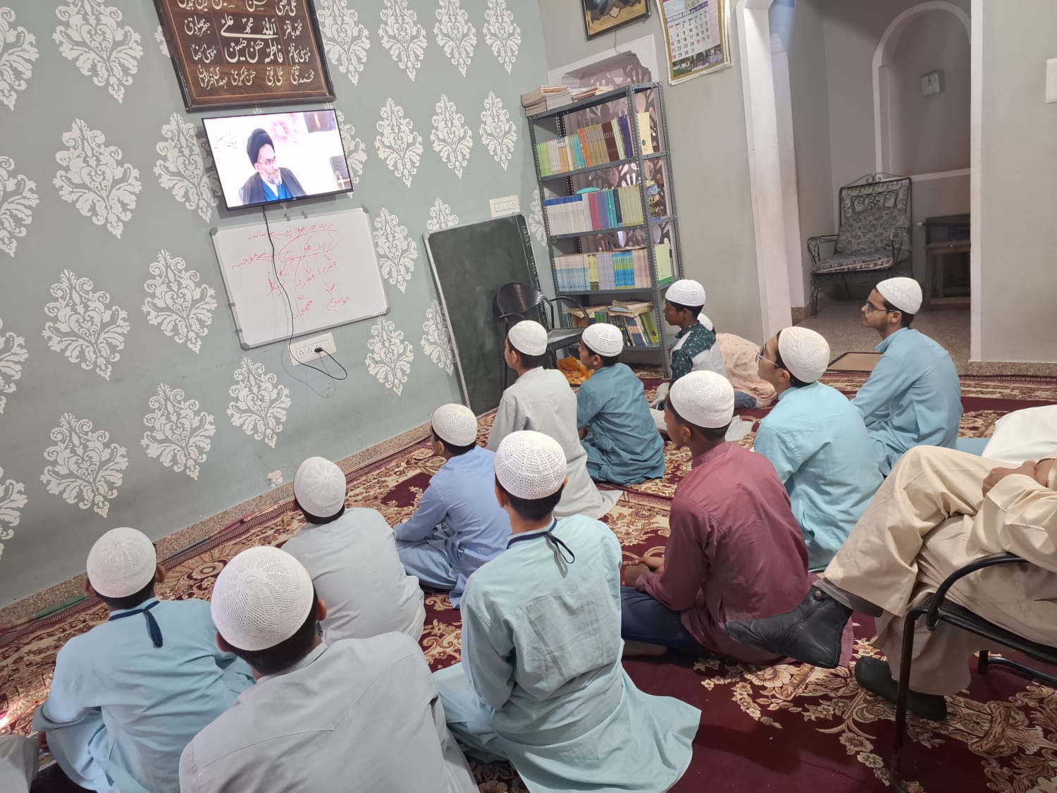 ہندوستان کے حوزوی طلبہ سے اخلاقی تربیت پر آن لائن خطاب/ روحانی اصلاح کا راستہ، استغفار اور توبہ؛ نمائندے جامعۃ المصطفی ہند