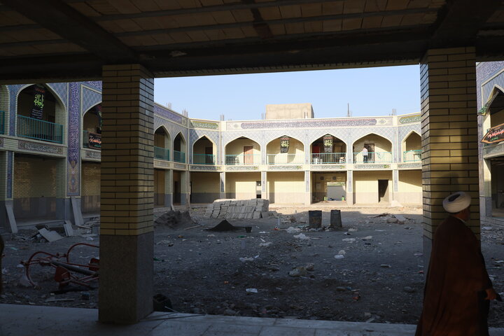 تصاویر/ بازدید مدیر حوزه علمیه استان از مدرسه علمیه امام علی (ع) میناب