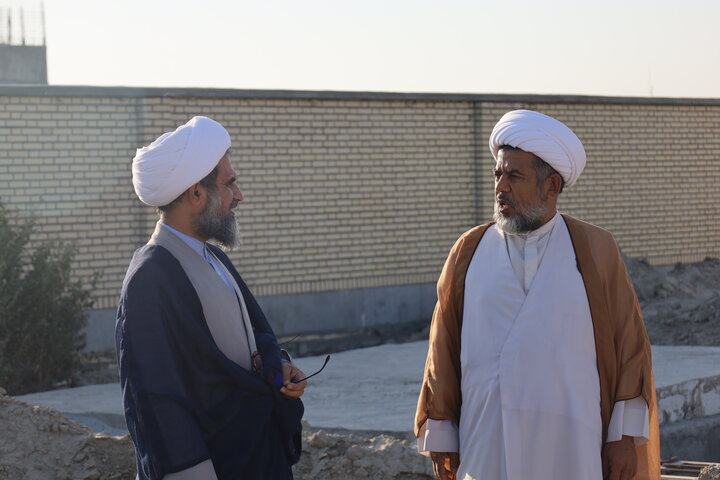 تصاویر/ بازدید مدیر حوزه علمیه استان از مدرسه علمیه امام علی (ع) میناب