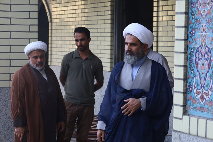 تصاویر/ بازدید مدیر حوزه علمیه استان از مدرسه علمیه امام علی (ع) میناب