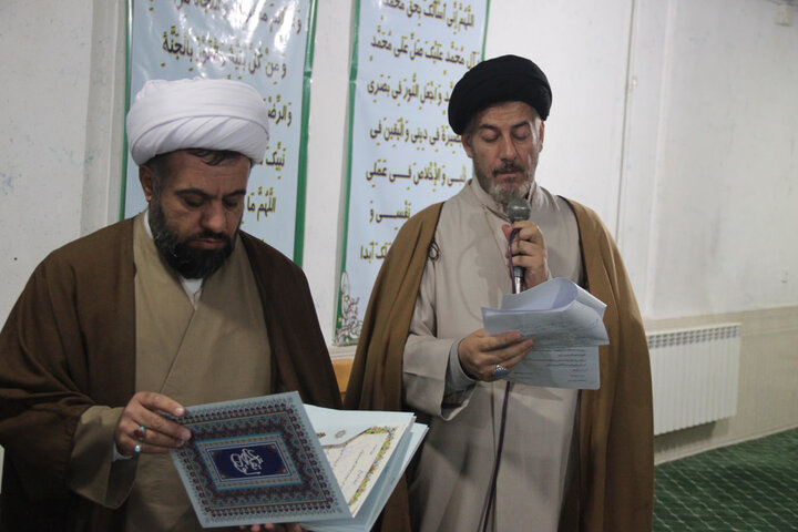 تصاویر / مراسم اختتامیه جشنواره مدرسه‌ای علامه حلی(ره) در مدرسه علمیه شهید مصطفی خمینی (ره) تاکستان