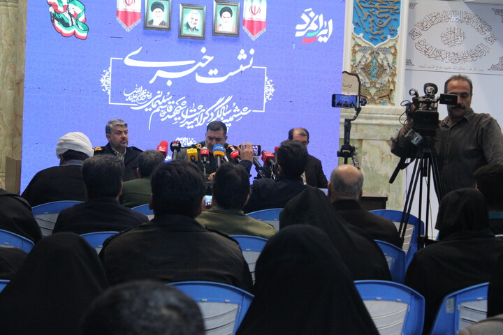 تصاویر/ نشست خبری ششمین سالگرد بزرگداشت سپهبد شهید حاج قاسم سلیمانی در کرمان