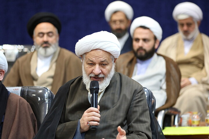 تصاویر/ نشست اساتید کلام حوزه‌های علمیه با حضور آیت الله اعرافی