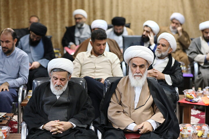 تصاویر/ نشست اساتید کلام حوزه‌های علمیه با حضور آیت الله اعرافی