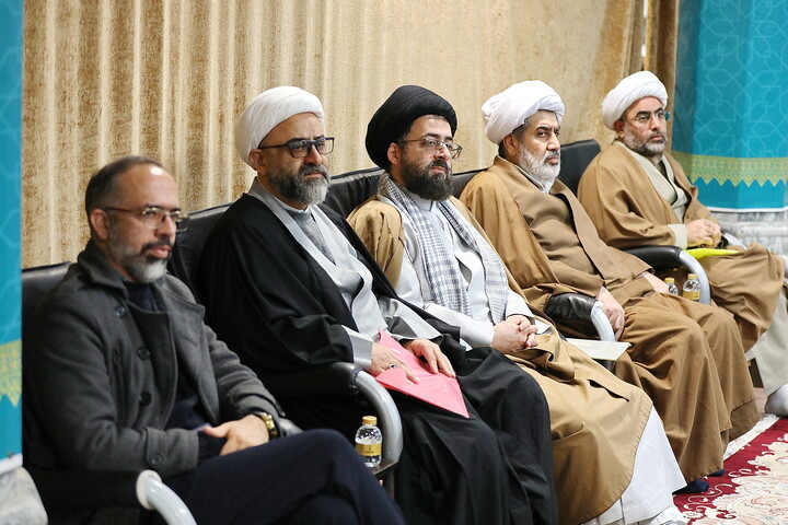 تصاویر/ نشست اساتید کلام حوزه‌های علمیه با حضور آیت الله اعرافی