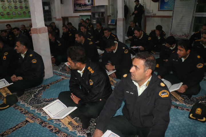 تصاویر/درس اخلاق پرسنل انتظامی شهرستان کامیاران