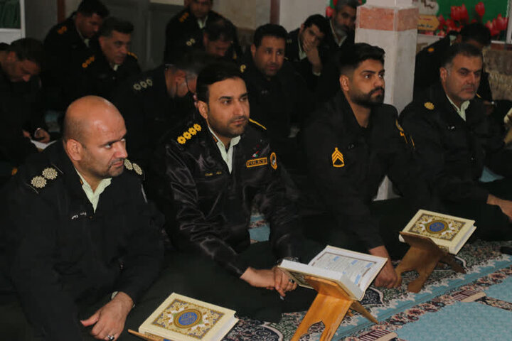 تصاویر/درس اخلاق پرسنل انتظامی شهرستان کامیاران