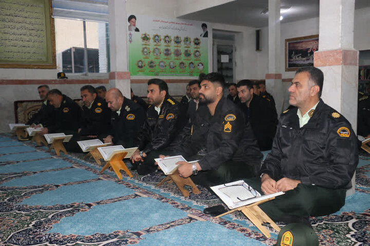 تصاویر/درس اخلاق پرسنل انتظامی شهرستان کامیاران