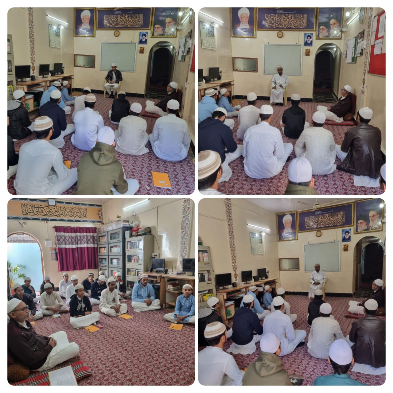 ہندوستان کے حوزوی طلبہ سے اخلاقی تربیت پر آن لائن خطاب/ روحانی اصلاح کا راستہ، استغفار اور توبہ؛ نمائندے جامعۃ المصطفی ہند