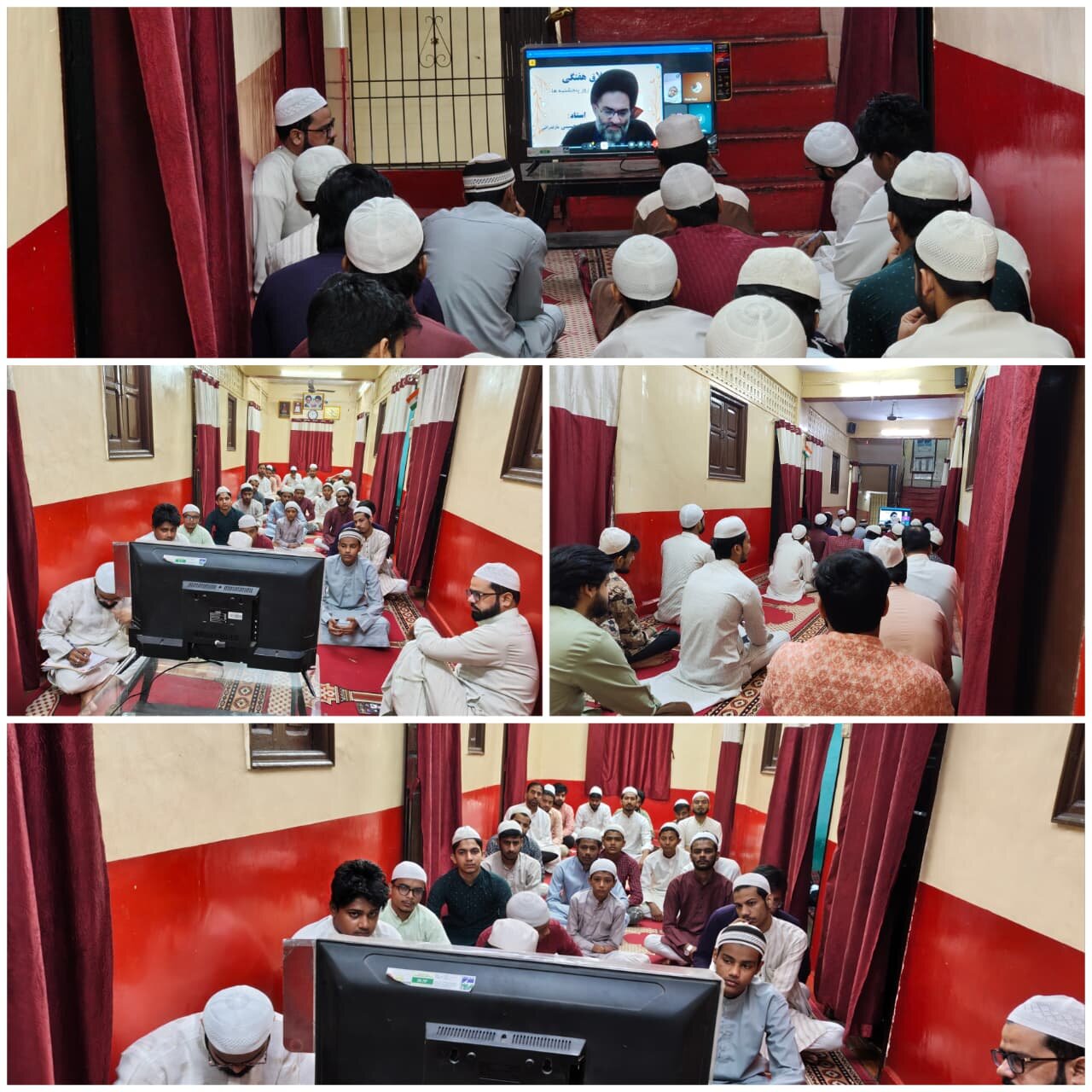 ہندوستان کے حوزوی طلبہ سے اخلاقی تربیت پر آن لائن خطاب/ روحانی اصلاح کا راستہ، استغفار اور توبہ؛ نمائندے جامعۃ المصطفی ہند