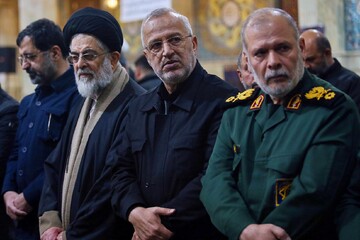 تصاویر/ مراسم بزرگداشت آیت‌الله سید محمد شاهچراغی در قم