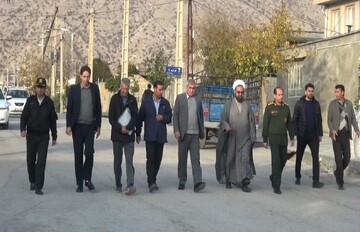 تصاویر/ دیدار امام‌جمعه شهرستان بدره با اهالی روستای ابهر پایین