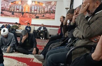 تصاویر/اقامه عزا و سوگواری شهادت امام هادی (ع) در مسجد امام حسن عسکری(ع) بیجار