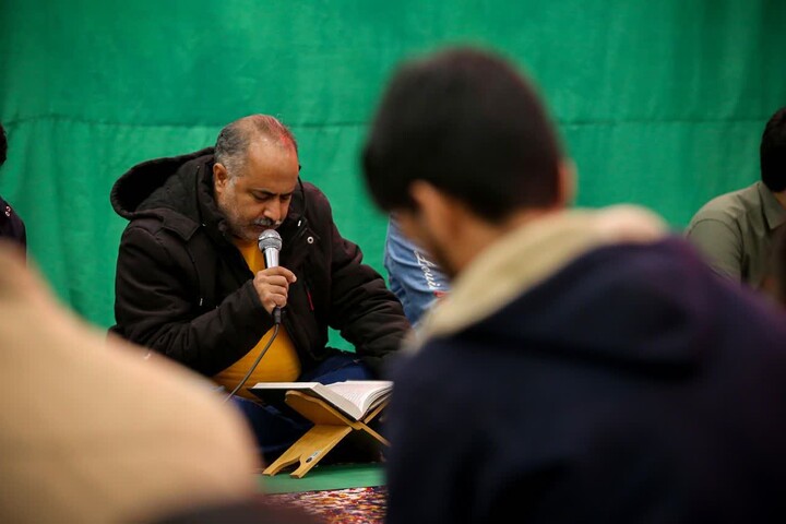 تصاویر/ برگزاری مراسم هفتگی هیئت ضدصهیونیستی انصار ولایت دارالعباده یزد