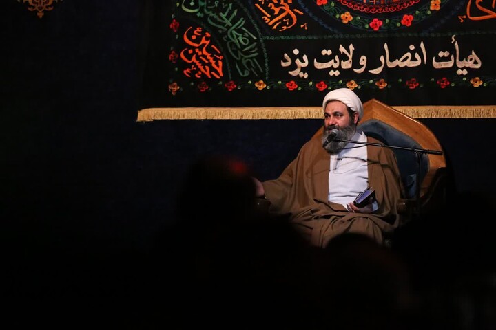 تصاویر/ برگزاری مراسم هفتگی هیئت ضدصهیونیستی انصار ولایت دارالعباده یزد