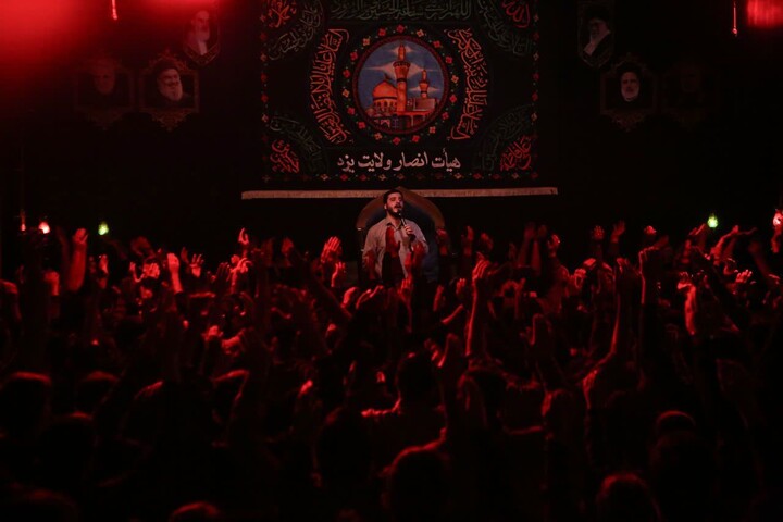 تصاویر/ برگزاری مراسم هفتگی هیئت ضدصهیونیستی انصار ولایت دارالعباده یزد