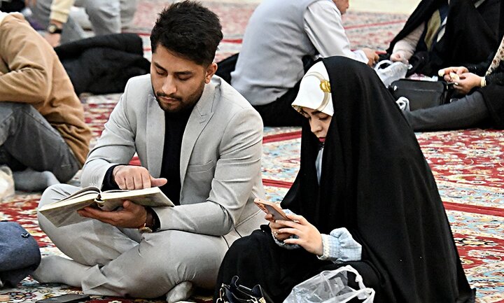 تصاویر/ مراسم جشن ولادت امام محمد باقر(ع) در حرم حضرت عبدالعظیم(ع)