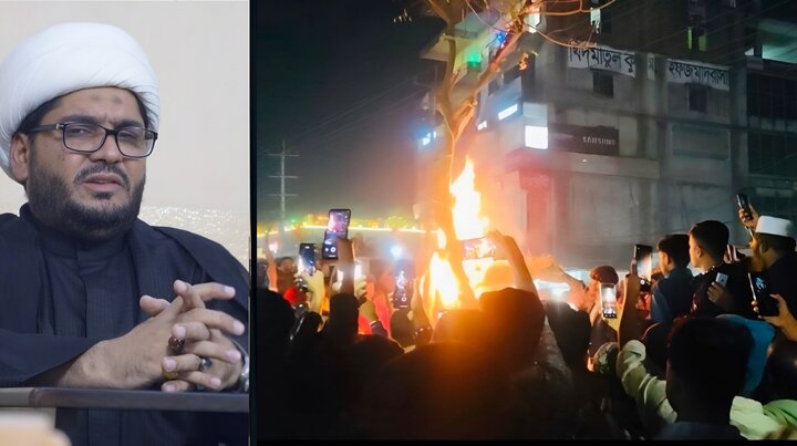 بنگلہ دیش میں ہندو ؤں پر ہورہے مظالم انسانیت سوز اور افسوسناک ہیں: حجۃ الاسلام علی حیدر فرشتہ