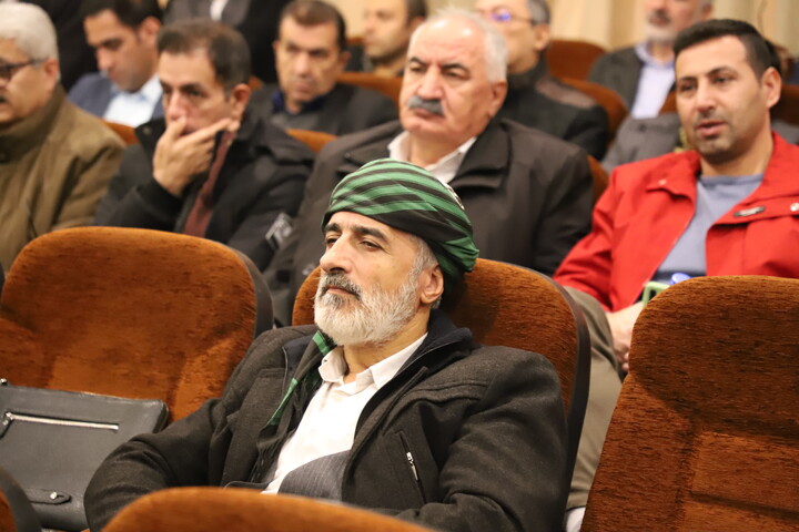 تصاویر/ برگزاری نشست هم‌اندیشی نخبگان حوزه و دانشگاه کردستان با محوریت دیپلماسی علمی