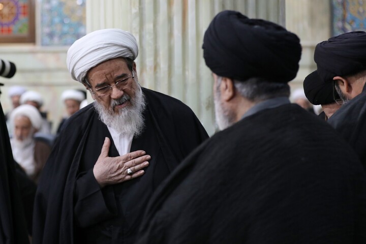 تصاویر/  چهارمین سالگرد ارتحال آیت‌الله‌العظمی صافی گلپایگانی(ره)