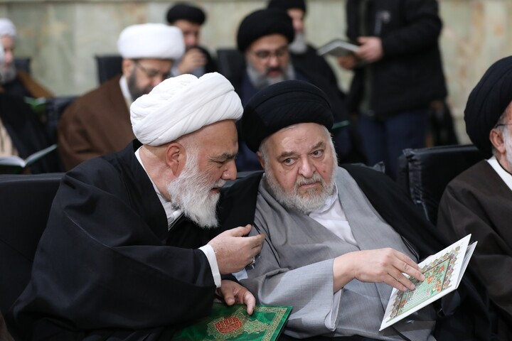 تصاویر/  چهارمین سالگرد ارتحال آیت‌الله‌العظمی صافی گلپایگانی(ره)