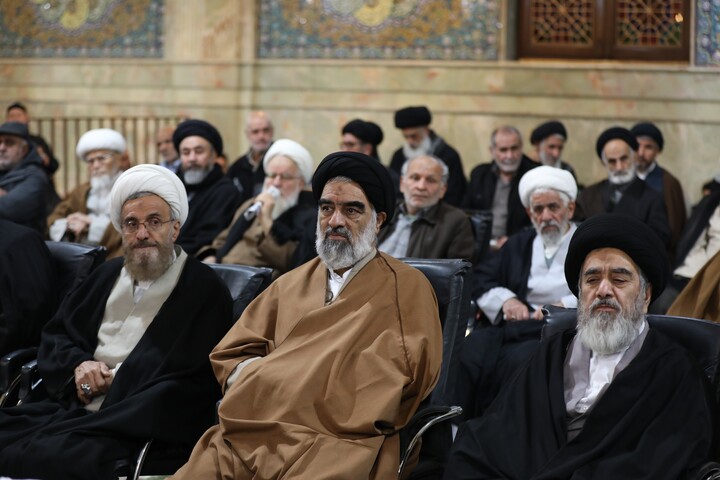 تصاویر/  چهارمین سالگرد ارتحال آیت‌الله‌العظمی صافی گلپایگانی(ره)