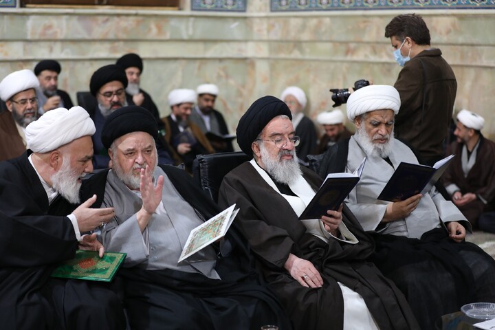 تصاویر/  چهارمین سالگرد ارتحال آیت‌الله‌العظمی صافی گلپایگانی(ره)