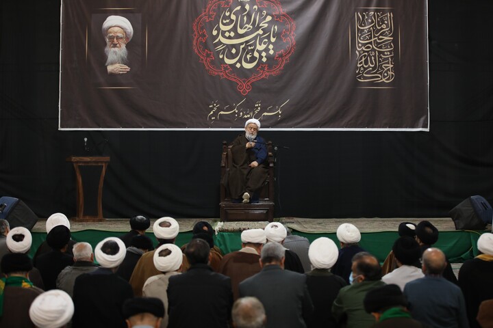 تصاویر/  چهارمین سالگرد ارتحال آیت‌الله‌العظمی صافی گلپایگانی(ره)