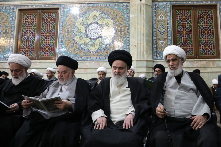 تصاویر/  چهارمین سالگرد ارتحال آیت‌الله‌العظمی صافی گلپایگانی(ره)