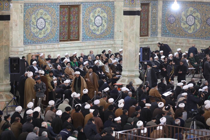 تصاویر/  چهارمین سالگرد ارتحال آیت‌الله‌العظمی صافی گلپایگانی(ره)