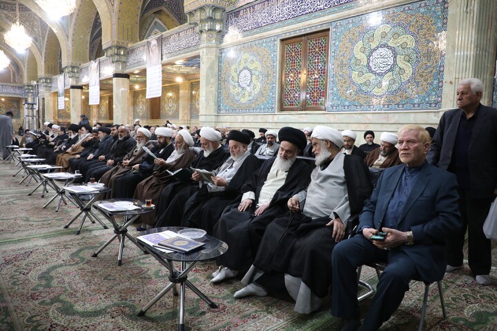 تصاویر/  چهارمین سالگرد ارتحال آیت‌الله‌العظمی صافی گلپایگانی(ره)