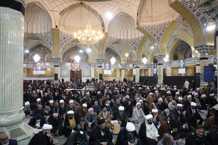 تصاویر/  چهارمین سالگرد ارتحال آیت‌الله‌العظمی صافی گلپایگانی(ره)