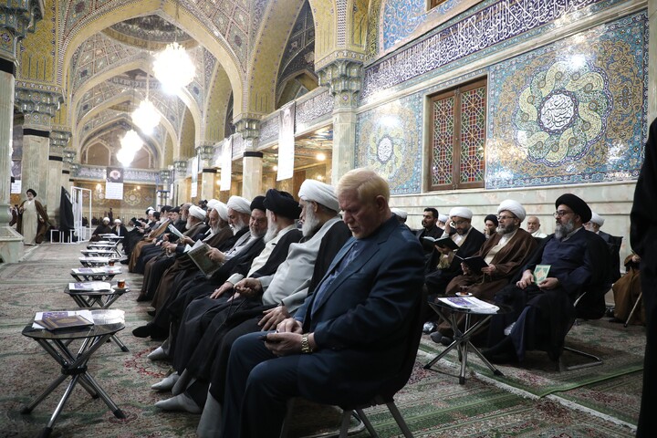 تصاویر/  چهارمین سالگرد ارتحال آیت‌الله‌العظمی صافی گلپایگانی(ره)