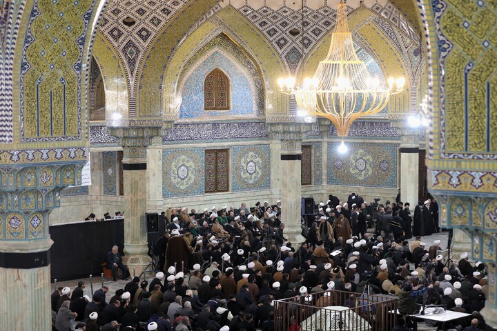 تصاویر/  چهارمین سالگرد ارتحال آیت‌الله‌العظمی صافی گلپایگانی(ره)