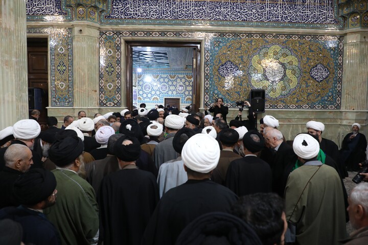 تصاویر/  چهارمین سالگرد ارتحال آیت‌الله‌العظمی صافی گلپایگانی(ره)