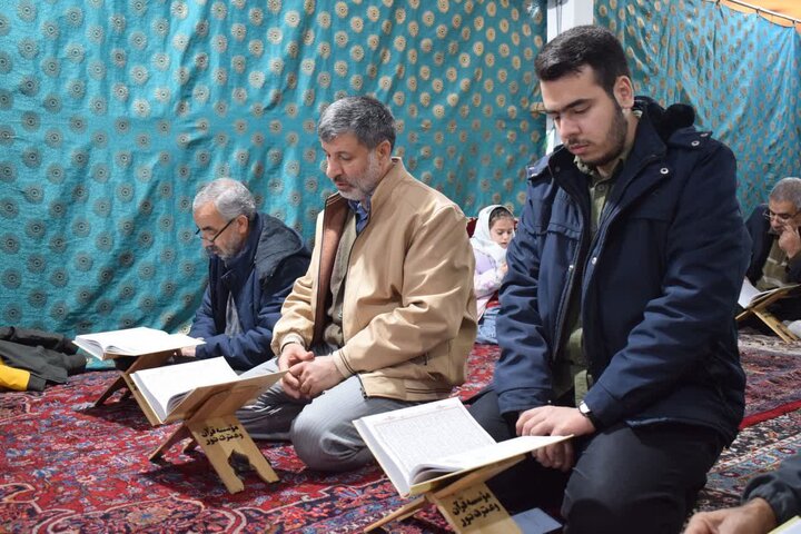 تصاویر/اقامه عزا و سوگواری شهادت امام هادی (ع) در مسجد امام حسن عسکری(ع) بیجار