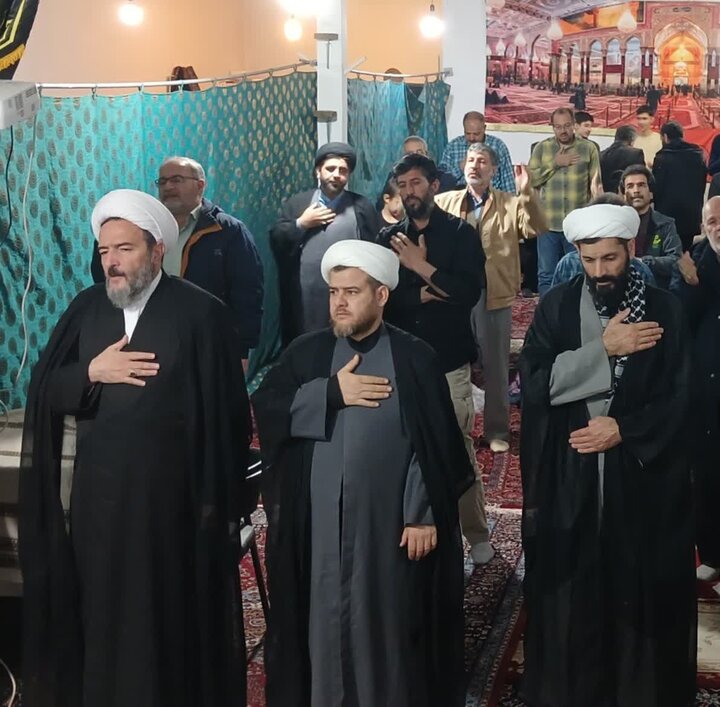 تصاویر/اقامه عزا و سوگواری شهادت امام هادی (ع) در مسجد امام حسن عسکری(ع) بیجار
