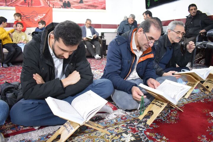 تصاویر/اقامه عزا و سوگواری شهادت امام هادی (ع) در مسجد امام حسن عسکری(ع) بیجار