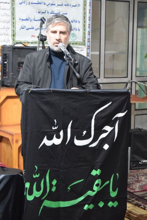 تصاویر/اقامه عزا و سوگواری شهادت امام هادی (ع) در مسجد امام حسن عسکری(ع) بیجار