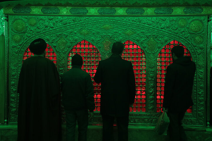 تصاویر/ آیین سوگواری شهادت امام هادی(ع)در جوار برادرش حضرت موسی مبرقع(ع)قم