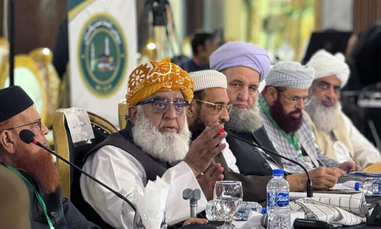 ফিলিস্তিন ইস্যুতে পাকিস্তানের ধর্মীয় দলগুলোর নেতাদের দৃঢ় ও ঐক্যবদ্ধ সর্বাত্মক সমর্থন