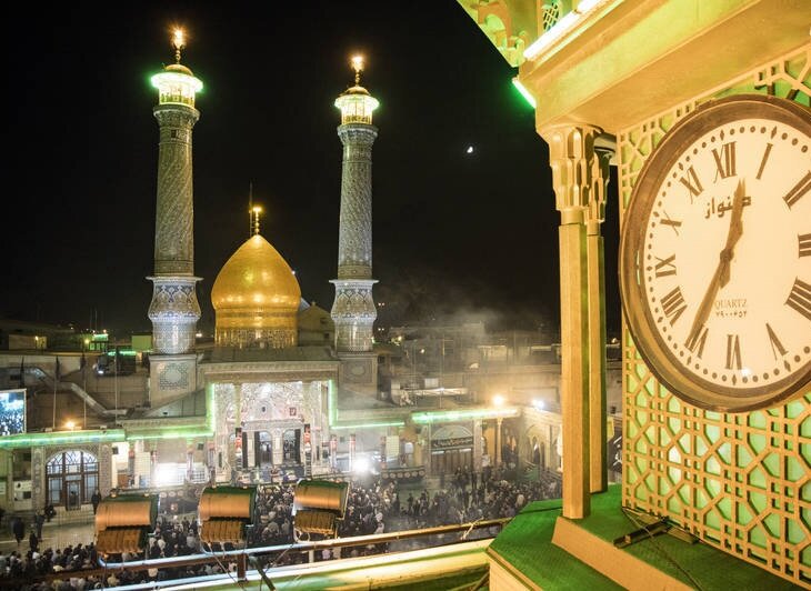 فیلم | حال و هوای شب شهادت امام هادی(ع) در حرم حضرت عبدالعظیم(ع)