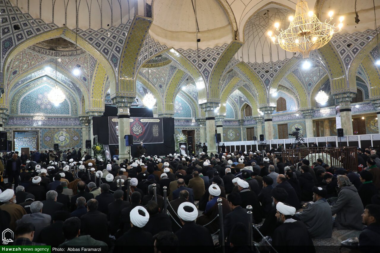 برگزاری مراسم چهارمین سالگرد آیتاللهالعظمی صافیگلپایگانی + تصاویر