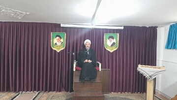 تصاویر/ درس اخلاق طلاب مدرسه علمیه امام صادق (ع) بیجار