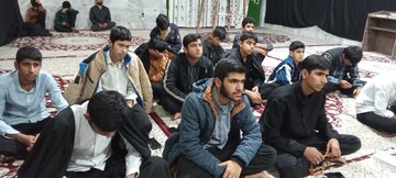 تصاویر/برگزاری مراسم شهادت امام هادی(ع) در حوزه علمیه قائمیه بم